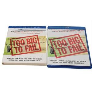 Too Big to Fail (Blu-ray/DVD, 2012, 2-Disc Set)